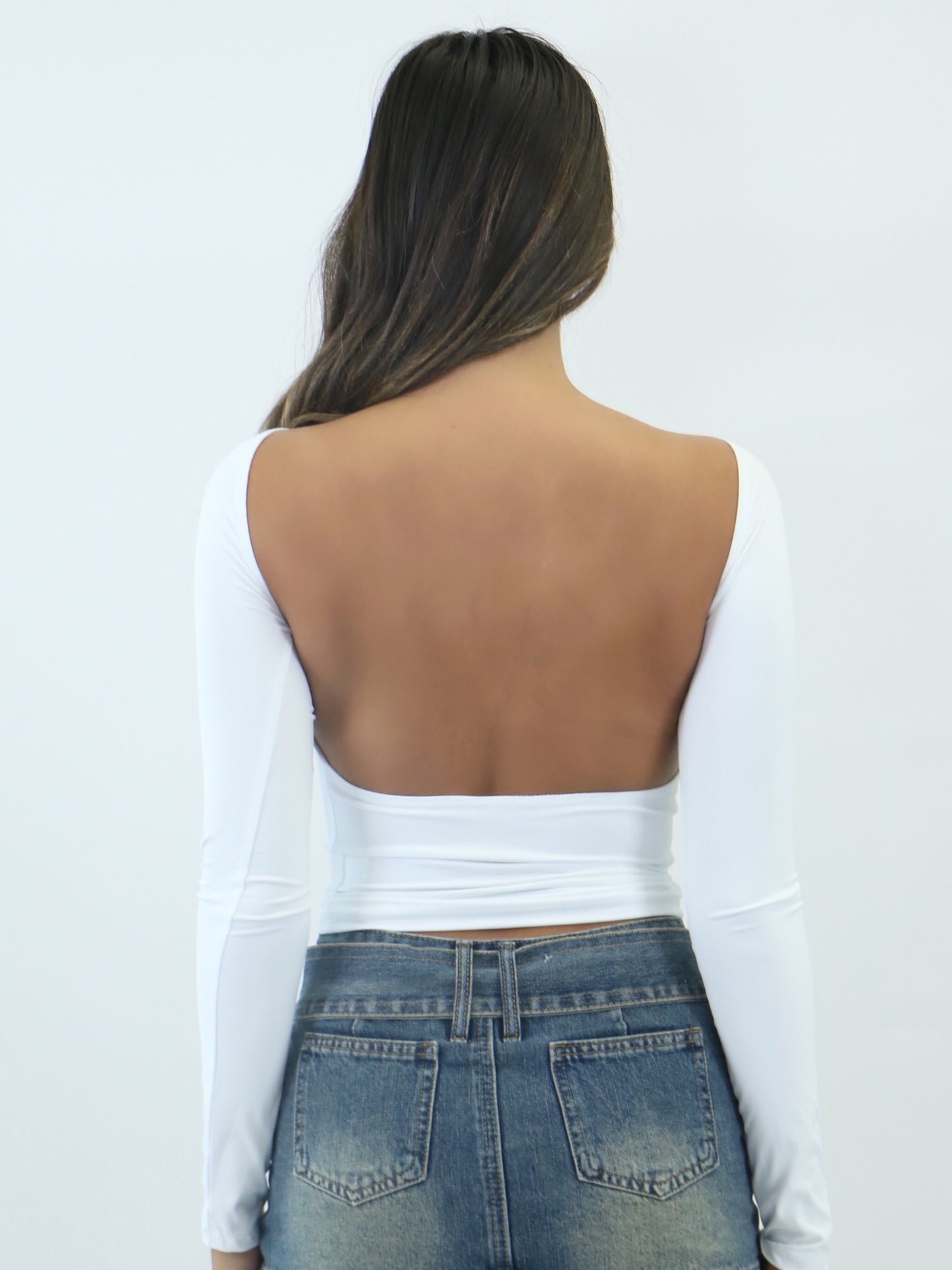 BASIC BACKLESS TOP 003