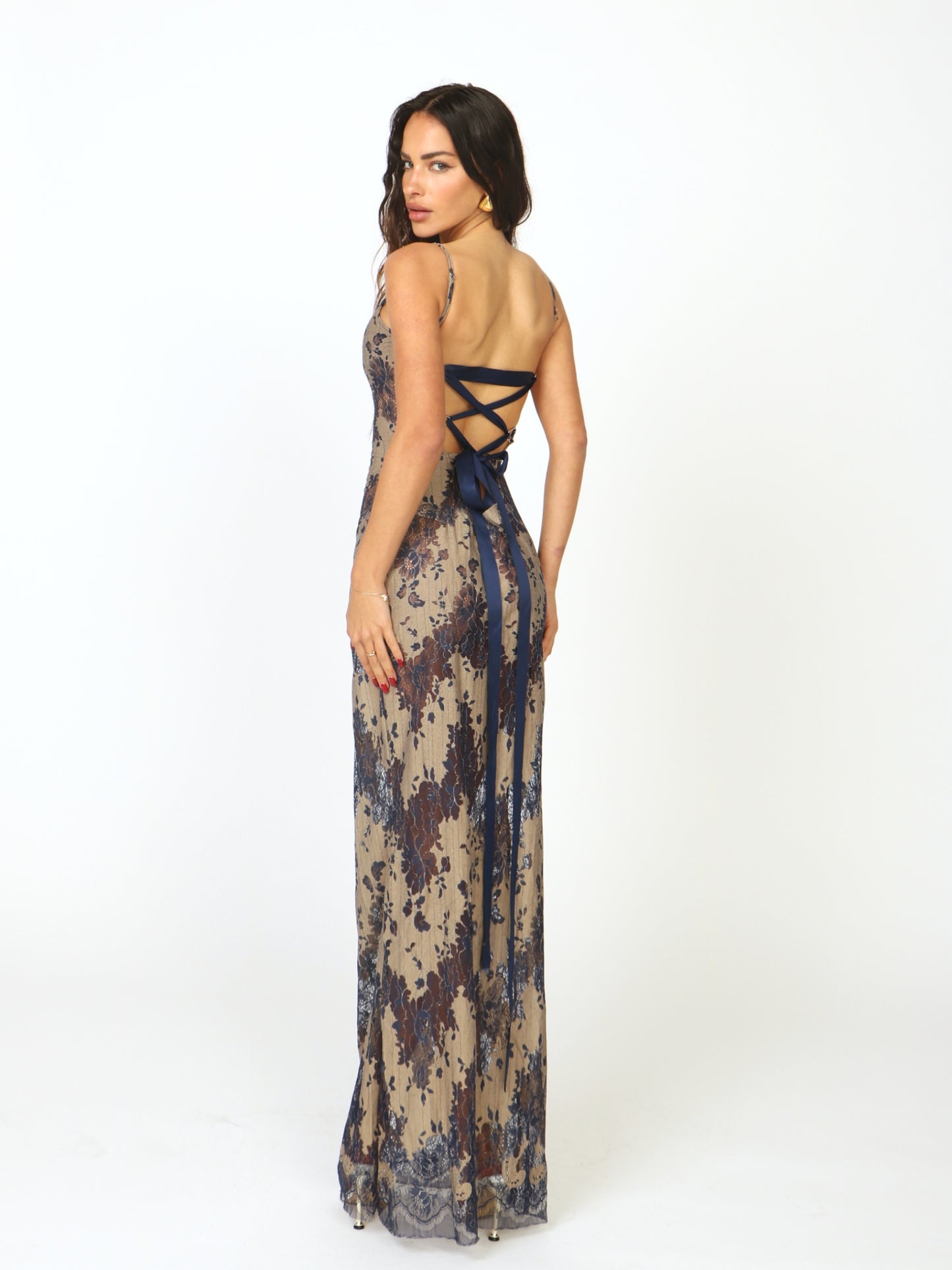 ROMANE LACE MAXI DRESS