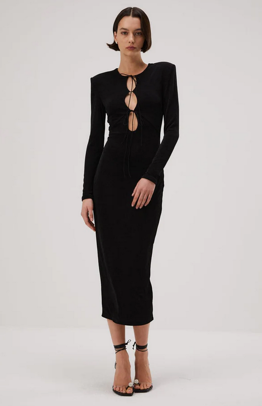 SINEAD SLINKY JERSEY MIDI DRESS