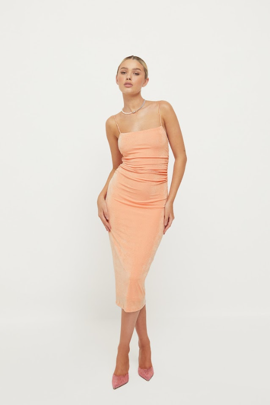 CHARLOTTE JERSEY MIDI DRESS