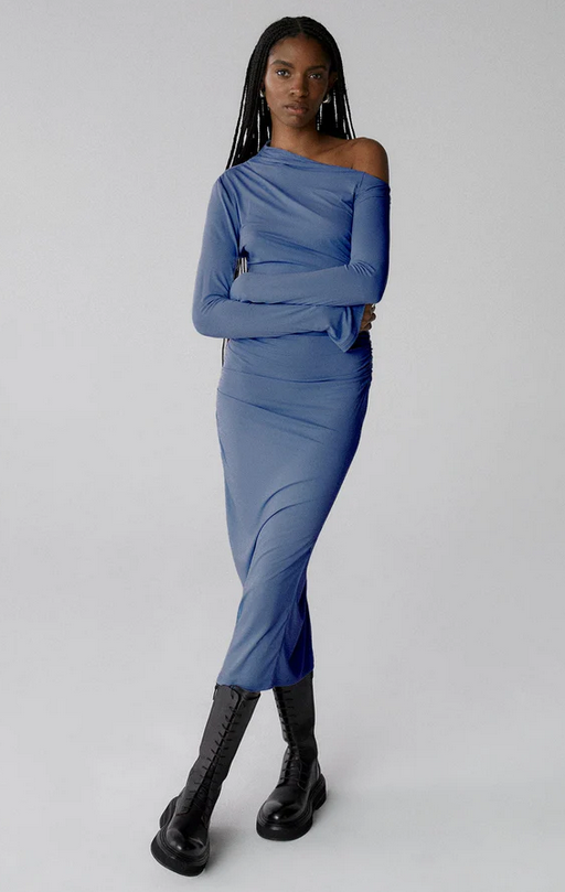 ADELAIDE JERSEY MIDI DRESS