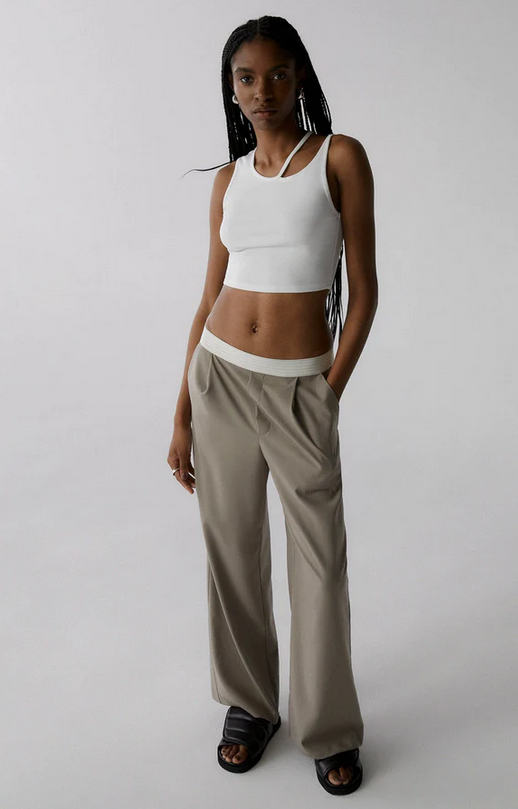 MONROE ELASTICATED WAIST PANT