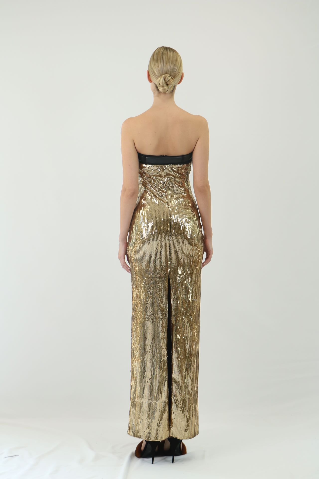 SUNFLOWER GOLDEN SPARKLE DRESS