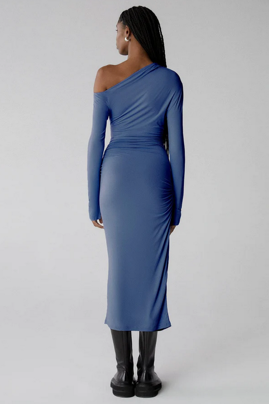 ADELAIDE JERSEY MIDI DRESS