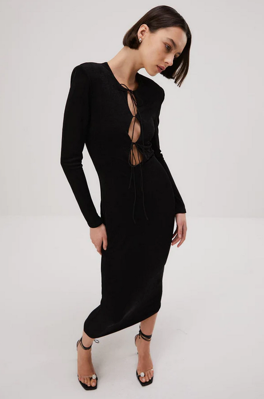 SINEAD SLINKY JERSEY MIDI DRESS