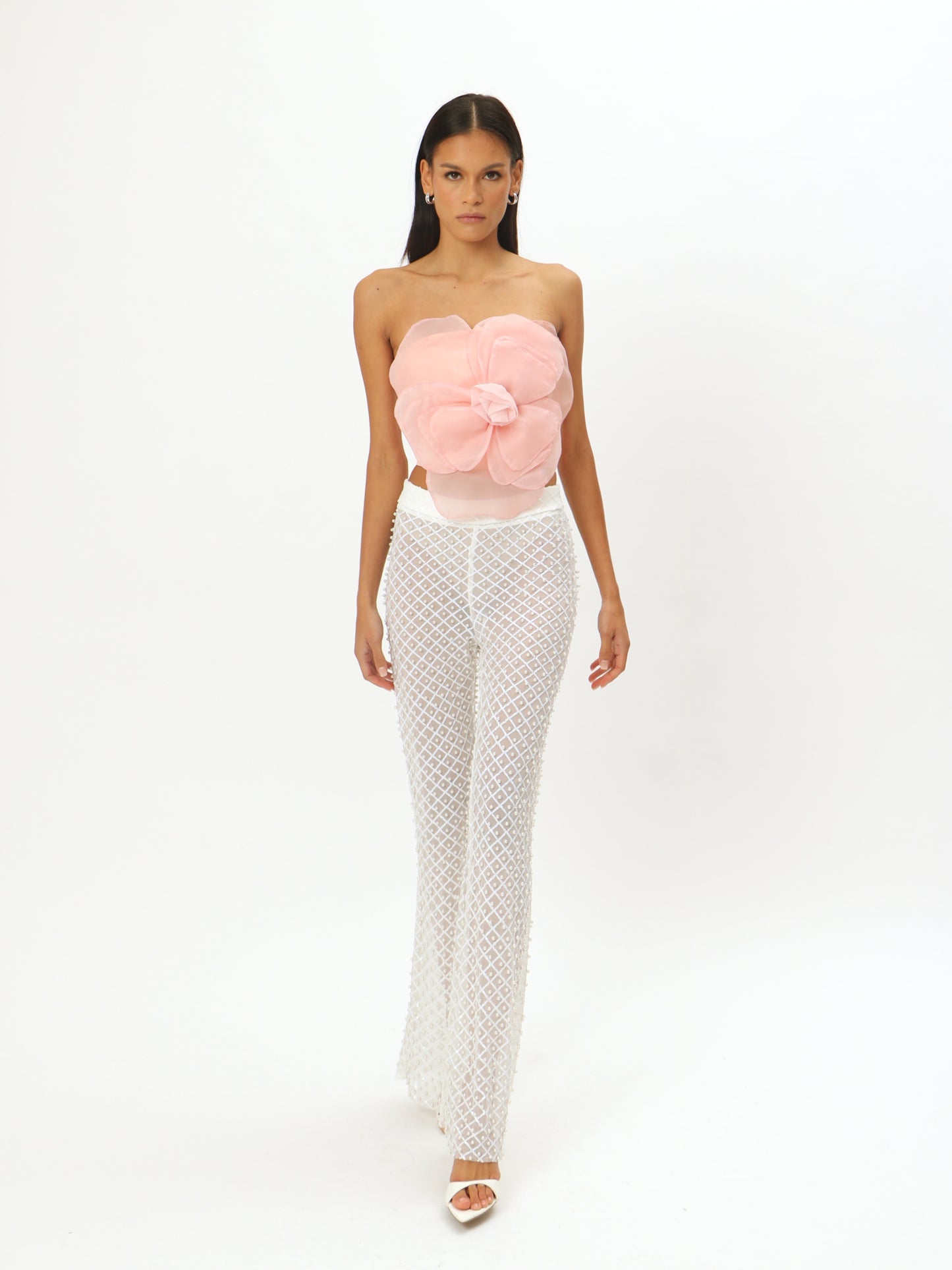 ROMANTIQUE PETAL CROP TOP