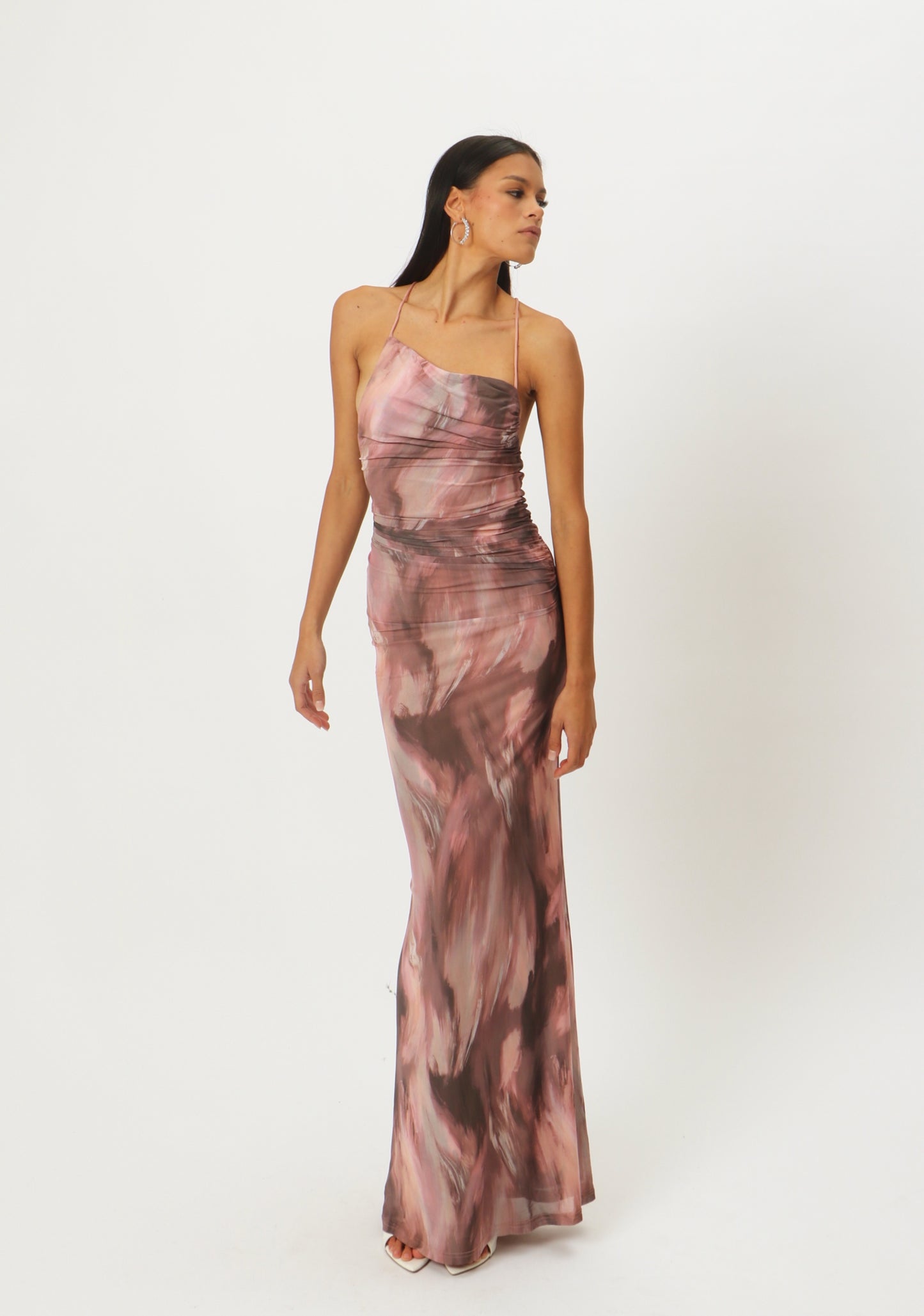 SOPHIA BACKLESS MAXI DRESS