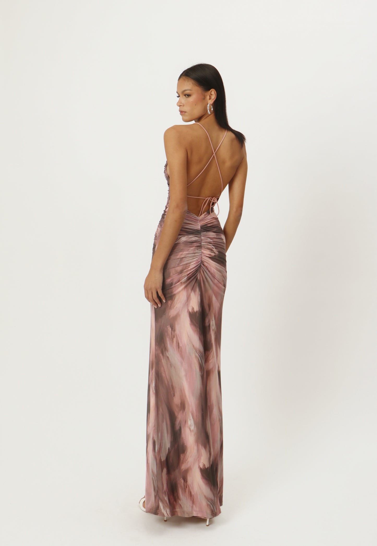 SOPHIA BACKLESS MAXI DRESS