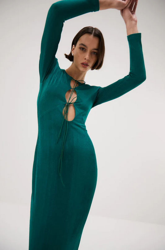 SINEAD SLINKY JERSEY MIDI DRESS