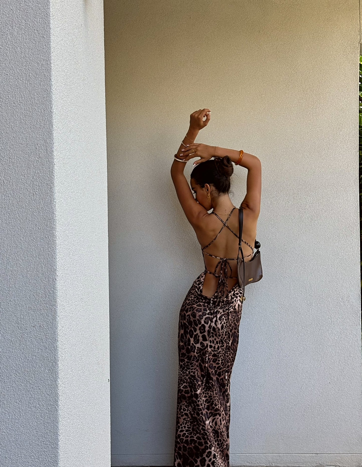 ALLURE LEOPARD MAXI DRESS