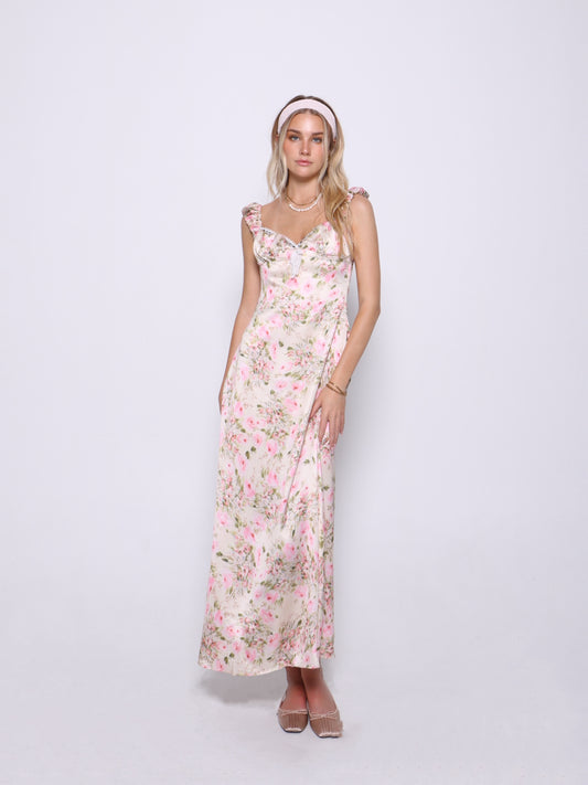 CELESTE FLORAL DRESS