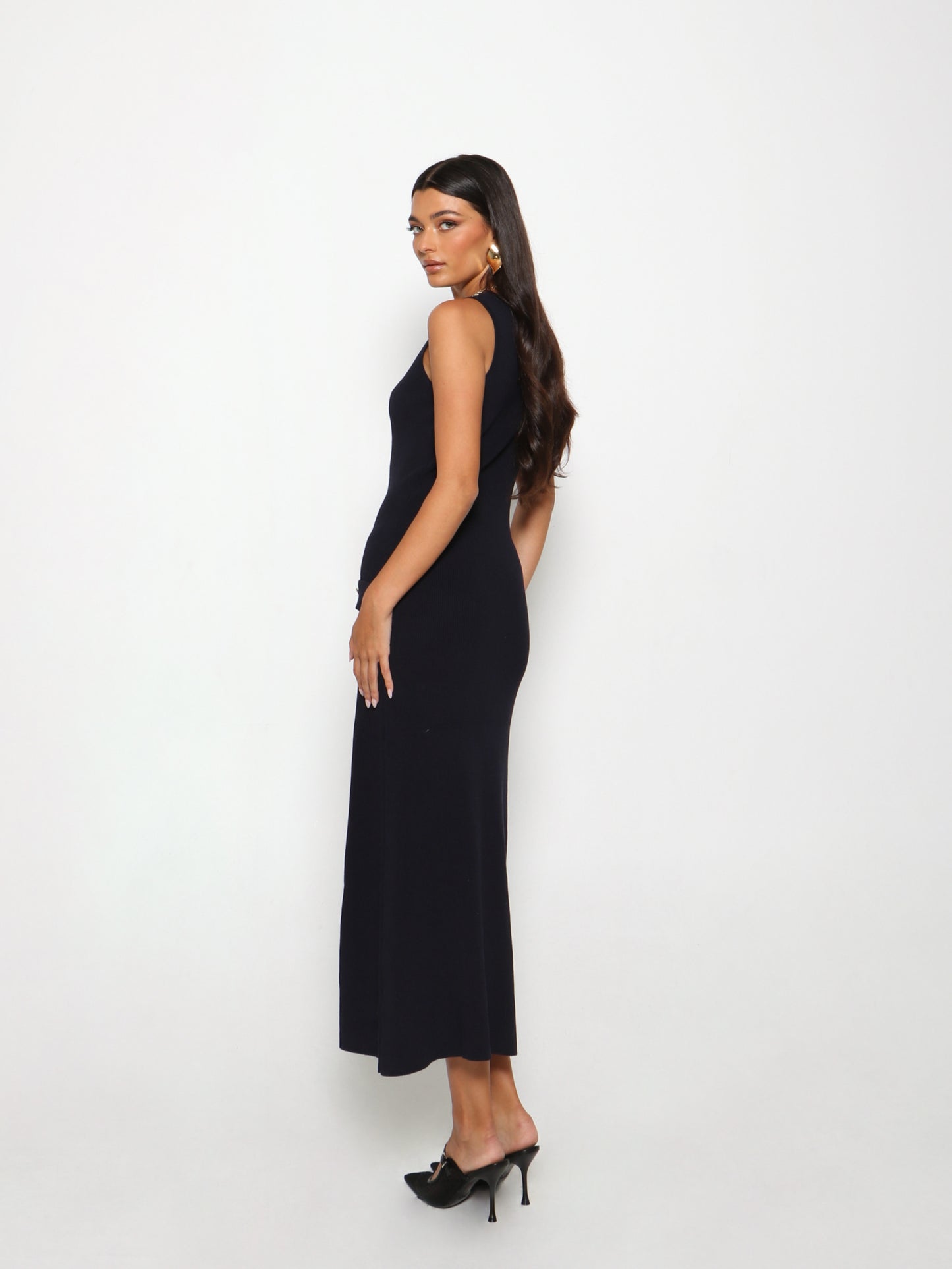 EMBER KNIT MIDI DRESS