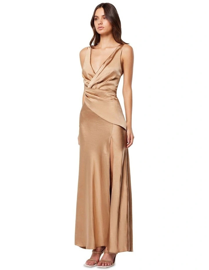 JUNIA DRESS IN GOLD