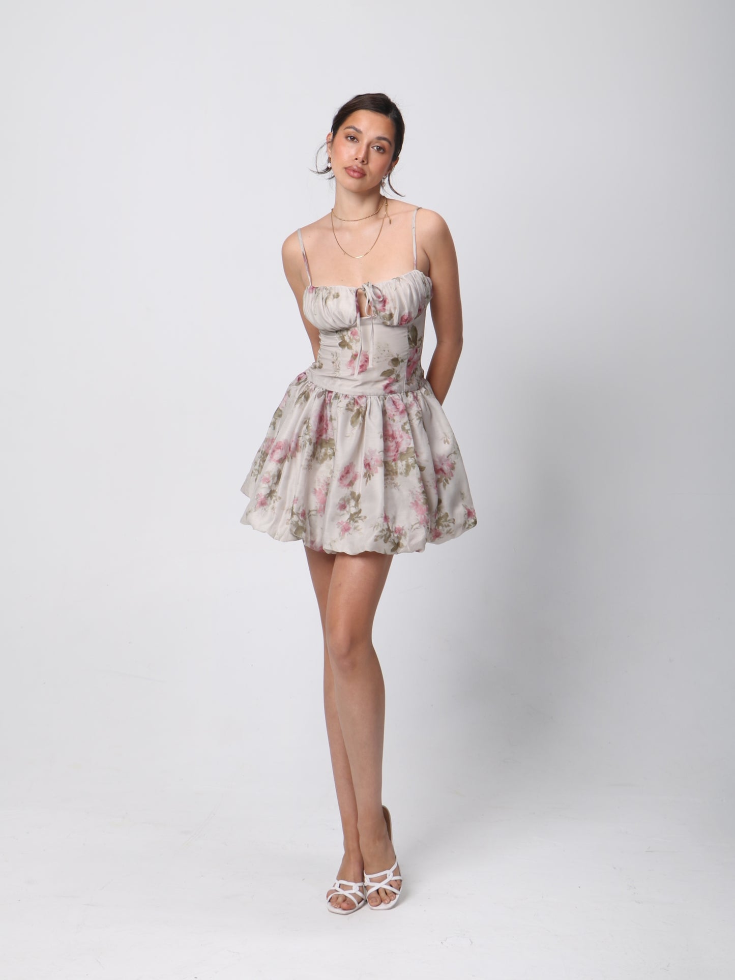 ALTAIR FLORAL MINI DRESS