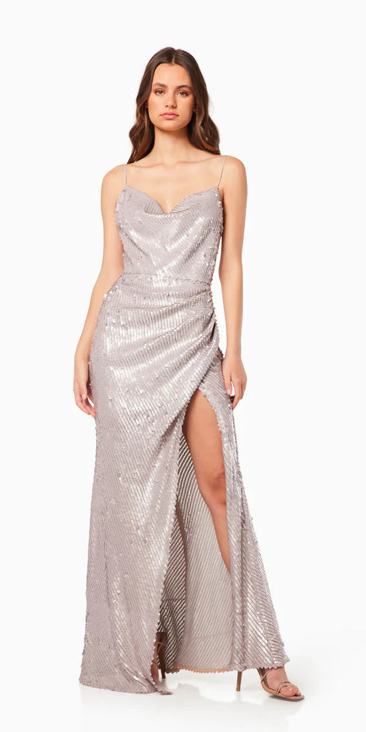 SPINEL SEQUIN GOWN