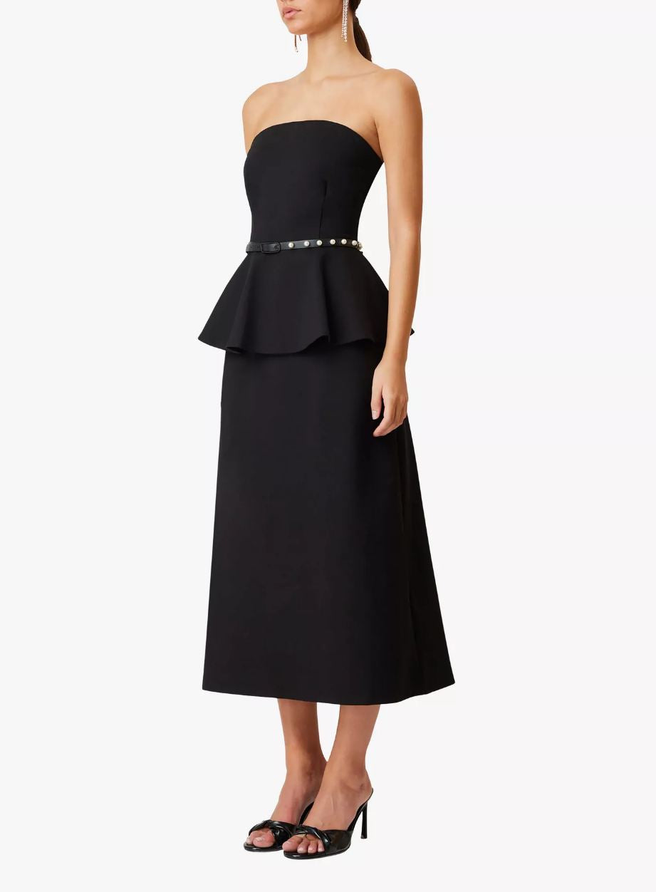 SONNET STRAPLESS COCKTAIL DRESS